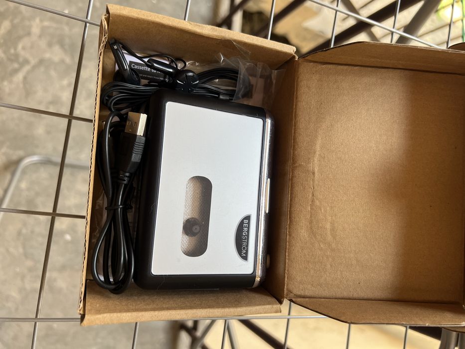 Оцифровувач касет Bergström G725 (Cassette to MP3 Converter) • Плеєр новий
