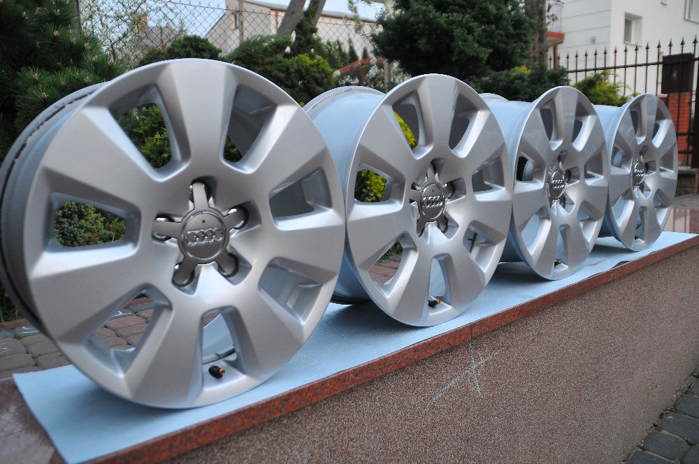 Alufelgi 16" Audi S-Line A4 A6 B6 C6 C7 VW Skoda felgi ET 37 5x112