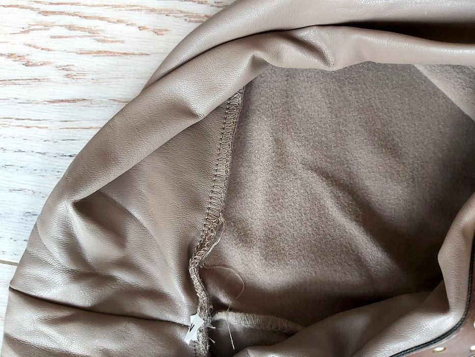 Leginsy Eco skóra fango Lipska S/M