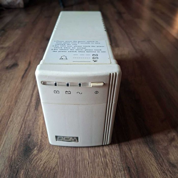 UPS ДБЖ ИБП Powercom PCM KIN-325A, 325VA / 195W