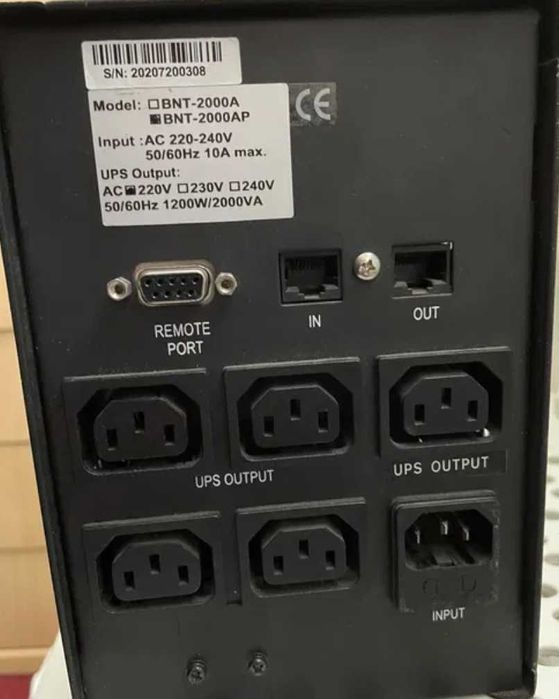 Powercom BNT-2000AP UPS ИБП УПС