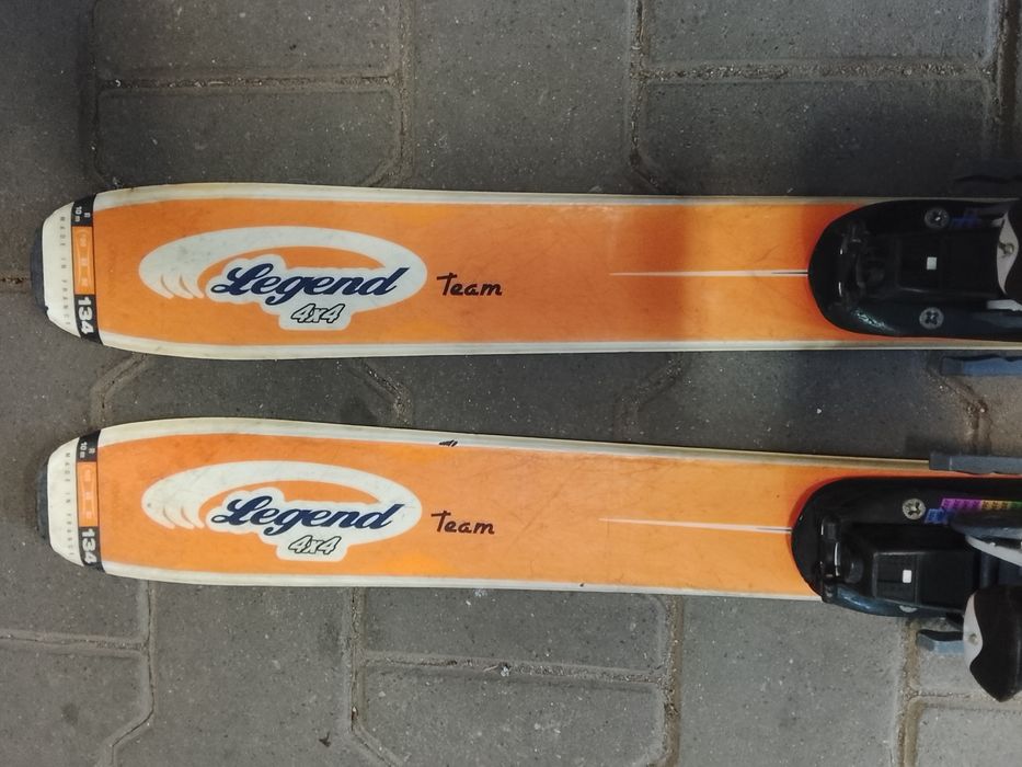 Komplet narty dziecięce dynastar 134 cm plus buty Salomon 26 cm