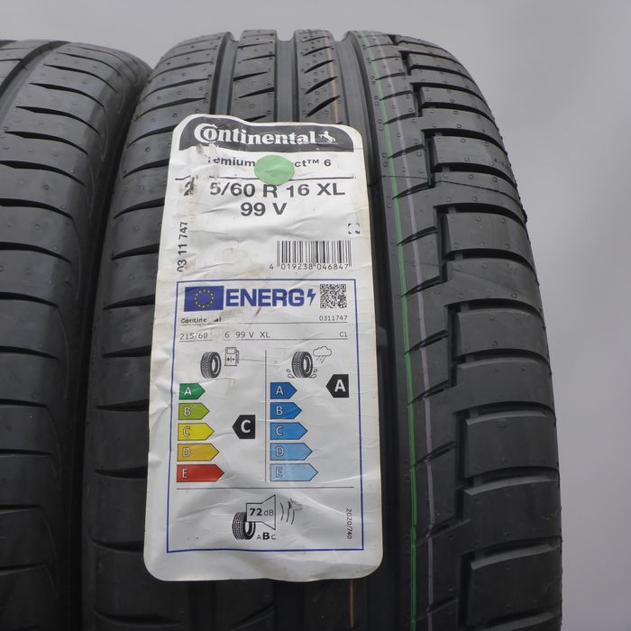 Opony 215/60/16 Continental 215/60R16 99V XL Letnie 2022 Nieużywane