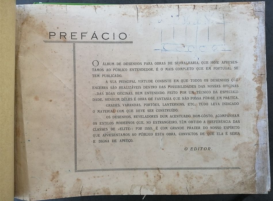 Album ilustrado "O Serralheiro Moderno", 1936