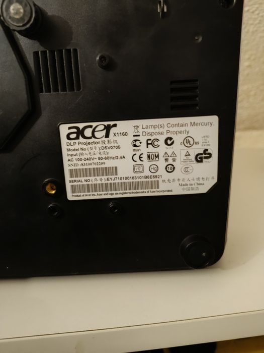 Projektor Acer DSV0706