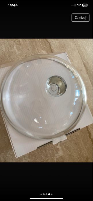 Szklana pokrywa 30cm
