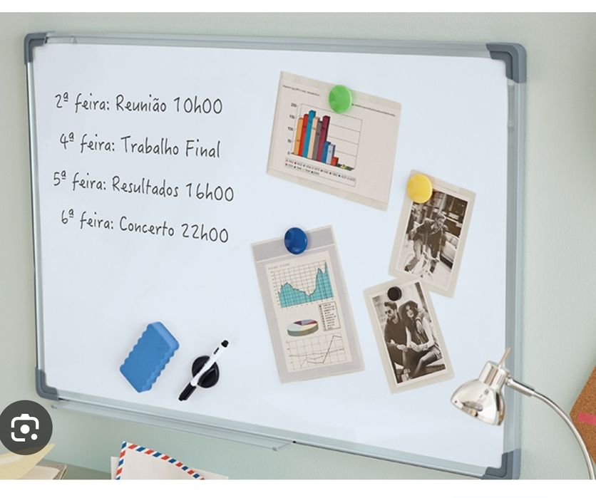 Quadro magnético novo ler anuncio