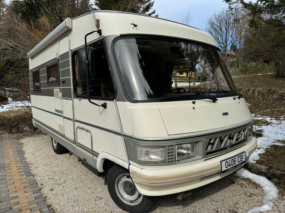 Автодом Hymer на колесах.