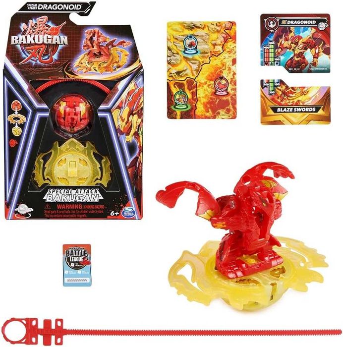 Бакуган вращающийся драгоноид Bakugan Dragonoid