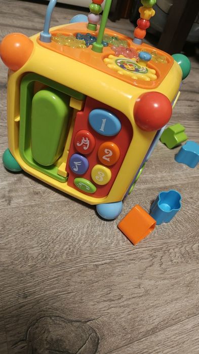 Kostka edukacyjna sensoryczna dla dzieci