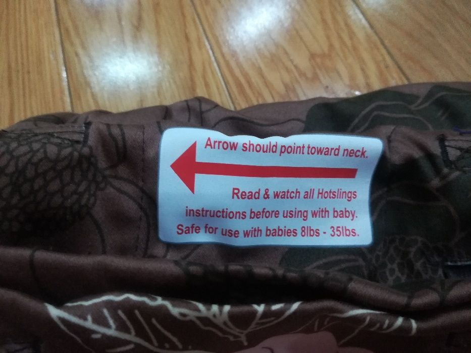 Sling para bebé, "hotslings", novo