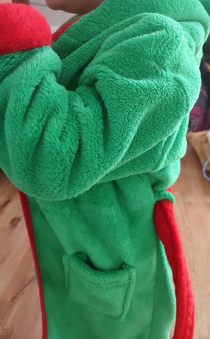 Szlafrok dziecięcy smok/ krokodyl r 98