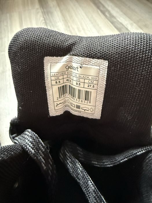 Skórzane trekkingowe buty za kostkę