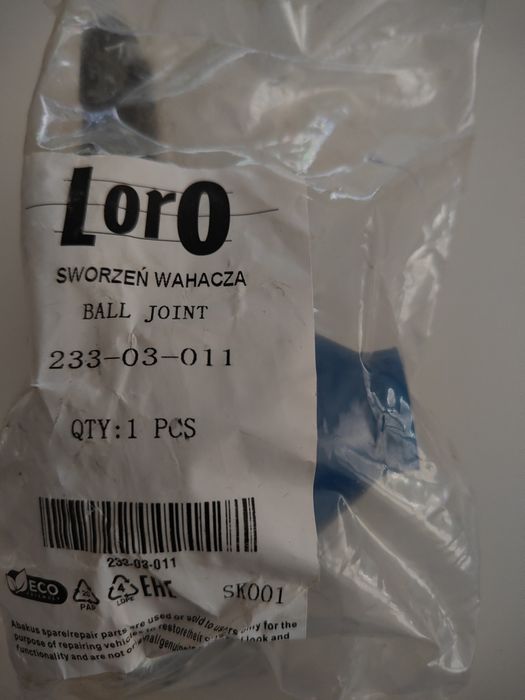 Sprzedam nowy sworzeń wahacza przód