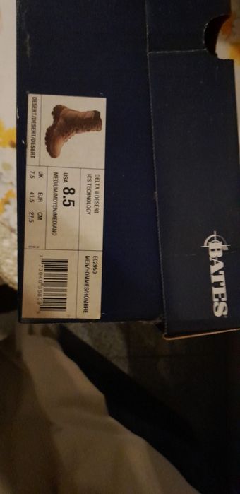 Buty Bates brązowe wysokie nieużywane nowe