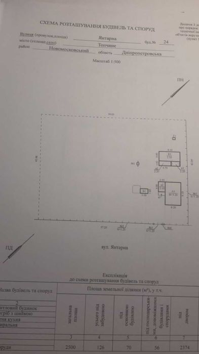Продам дом в Магдалиновский район с. Топчино