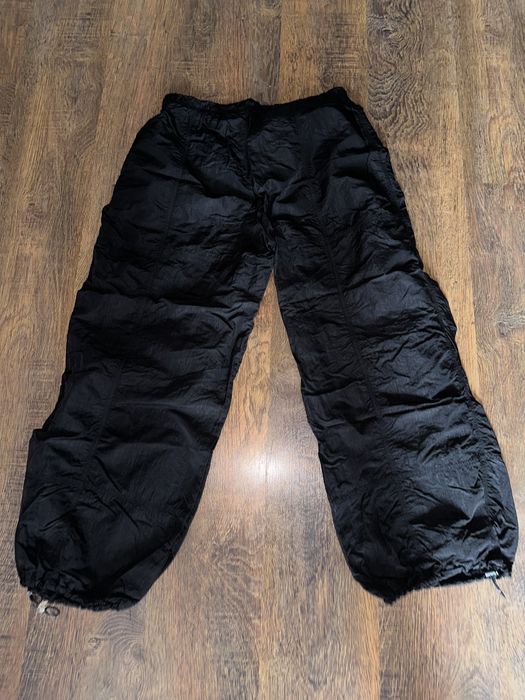 Штани Parashute - Bershka | чорні | розмір L