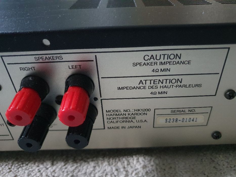 Harman Kardon HK1200 - Wzmacniacz liniowy- stan bdb