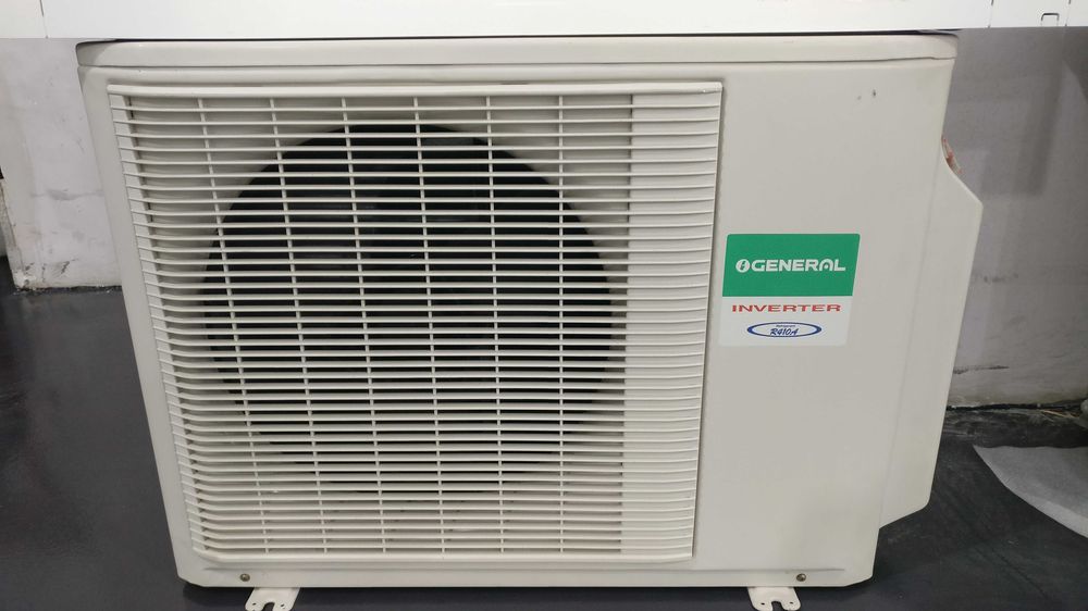 Кондиционер 24 инвертор холод/тепло General б/у, до -20°C 80 м2 монтаж