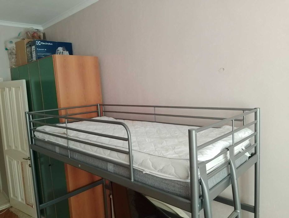 Ліжко металеве чердак для дітей