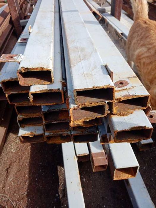 Труба профильная б у.