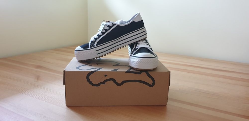 Kappa tenisówki na koturnie 37 (24cm) Nowe Z metkami