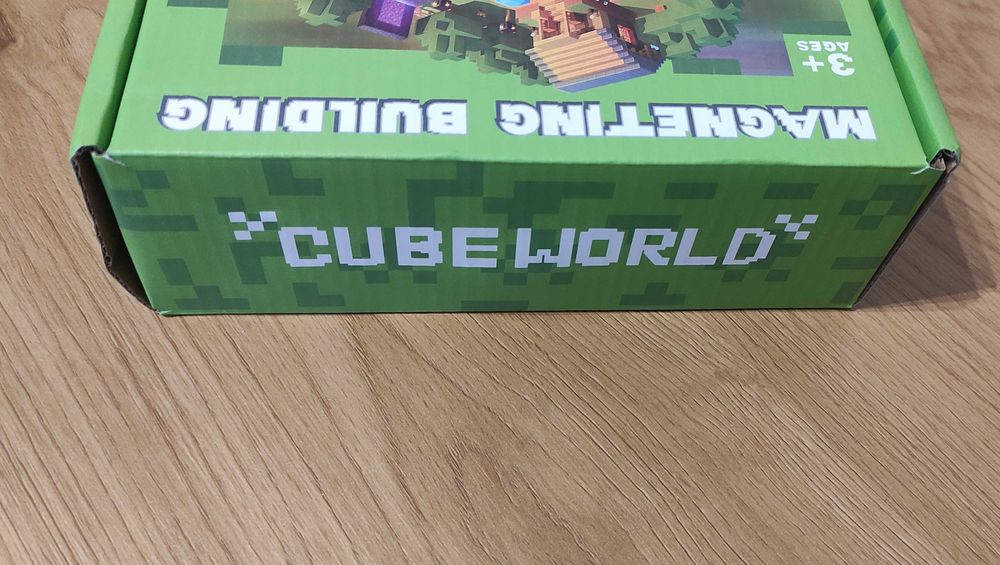 Klocki Magnetyczne Pikselowi Konstrukcyjne Typu Minecraft 150szt DIY