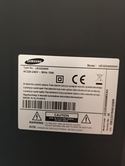 TV Samsung 32 cale, dekoder DVB-T, bdb stan. Polecam!