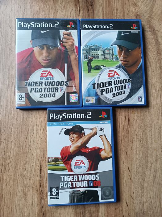 Tiger Woods PGA Tour 2003, 2004 i 08 na PS2