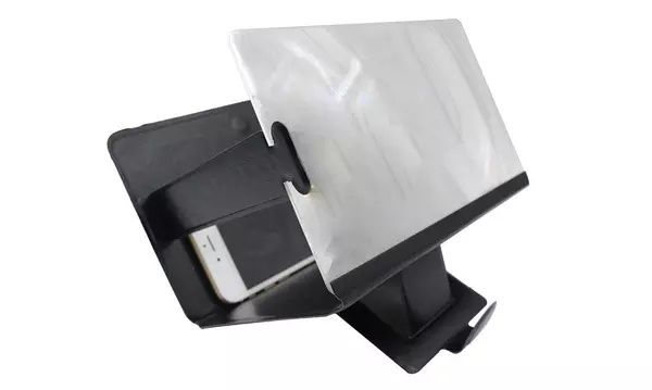 Ecran amplificador para telemóveis