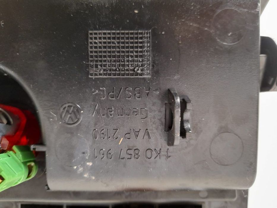 CINZEIRO CENTRAL COMANDOS ORIGINAL 1K0857961 VW VOLKSWAGEN GOLF V 5
