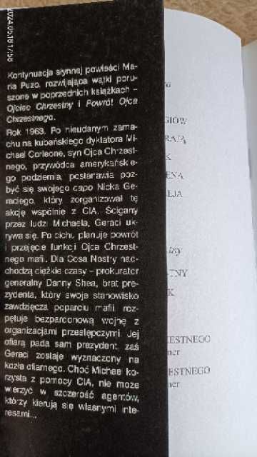 "ZEMSTA Ojca Chrzestnego" Mark Winegardner