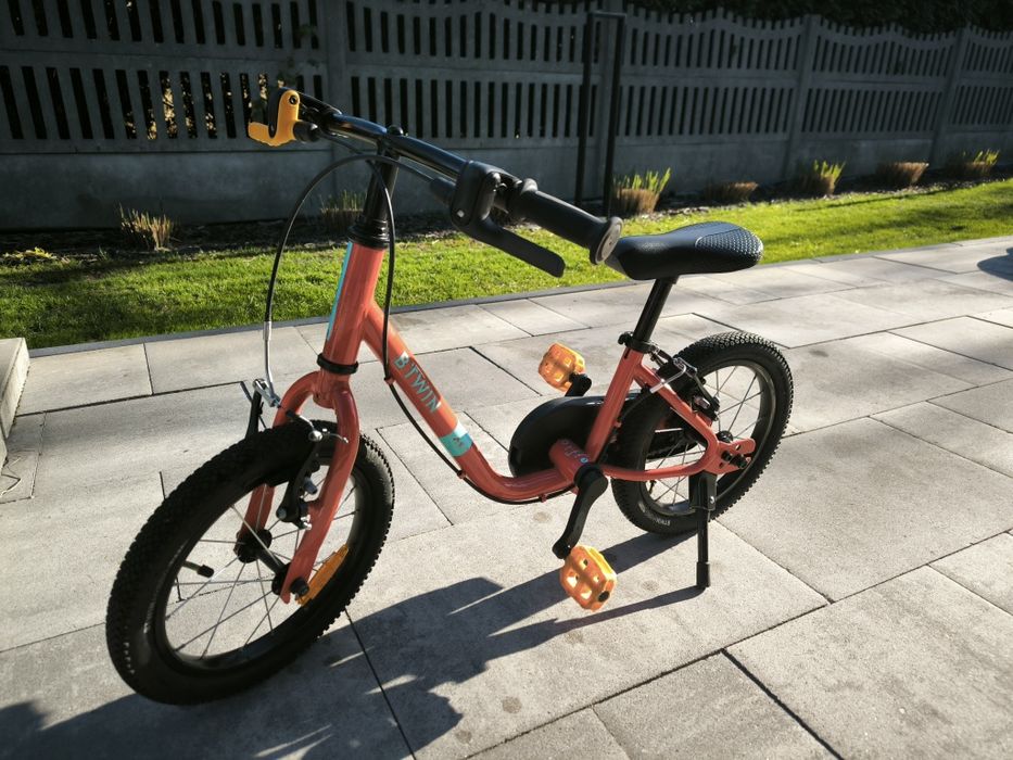 2 in 1 Rowerek dziecięcy Btwin 500 Discover 14 cali