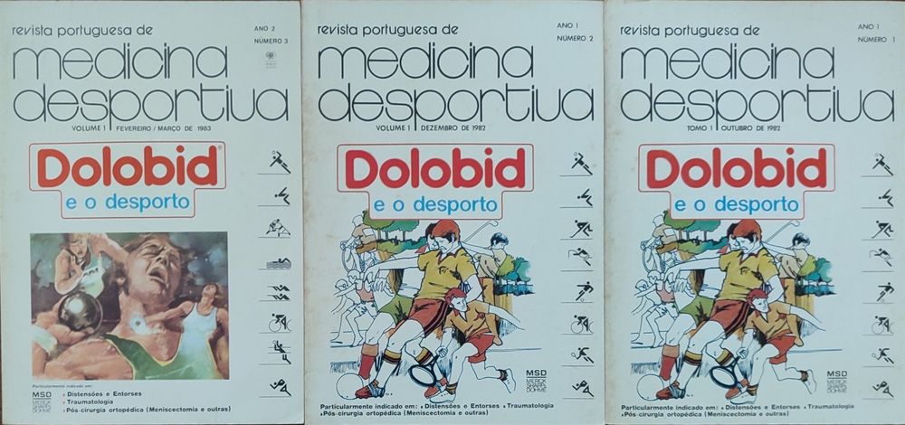 5 livros de Medicina Desportiva (preço do lote)