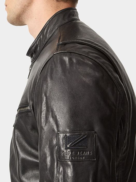 Pepe Jeans чоловіча шкіряна куртка
