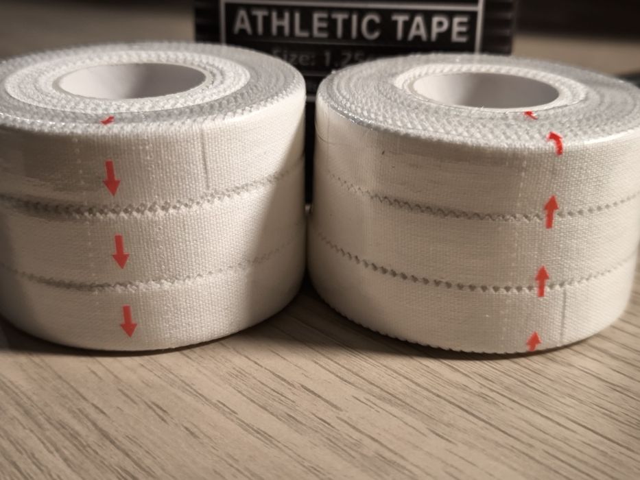 Fita auto adesiva desportiva branca