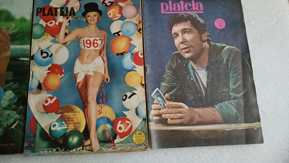 7 Revistas antigas de cinema Novela filme e plateia