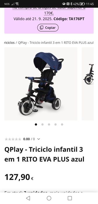 Triciclo rito qplay
