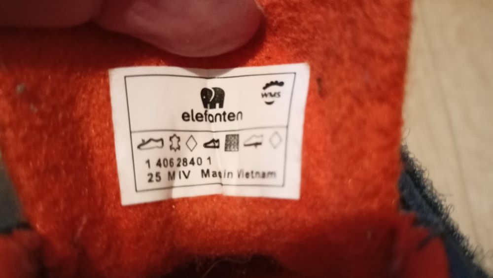 Buty Elefanten roz. 25
