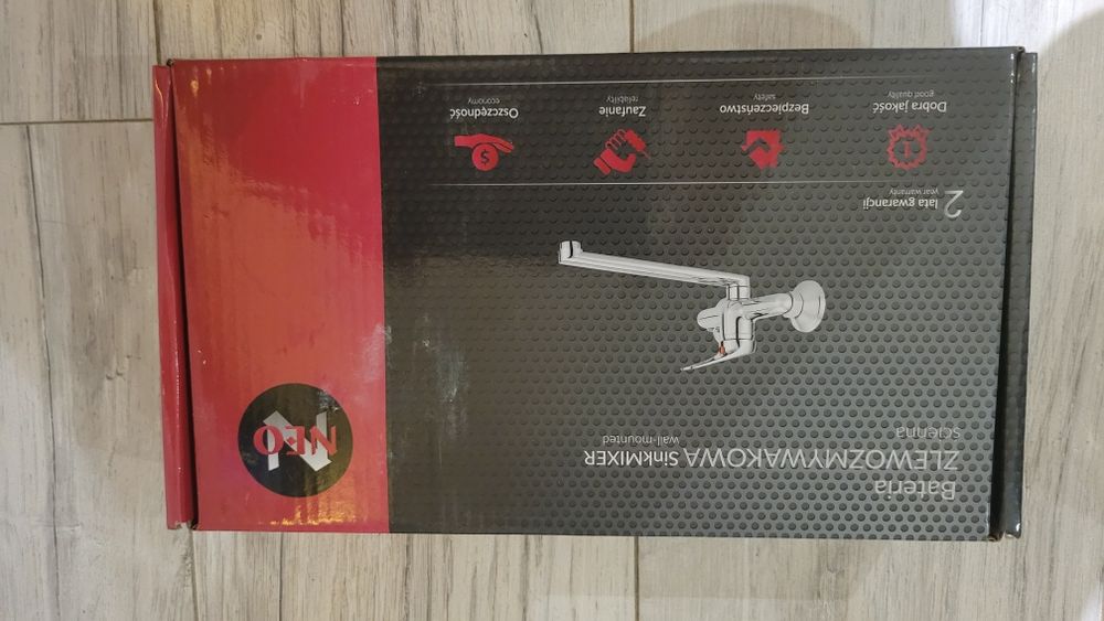 Bateria zlewozmywakowa SinkMIXER ścienna Nowa