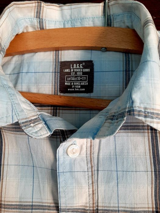 Koszula z krótkim rękawemH&M L.O.G.G. 146cm