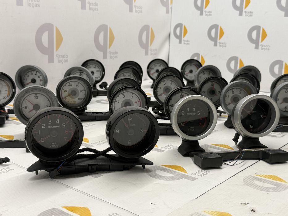 Manometros conta rotacoes relogio smart fortwo 450 451 eletrico roadster
