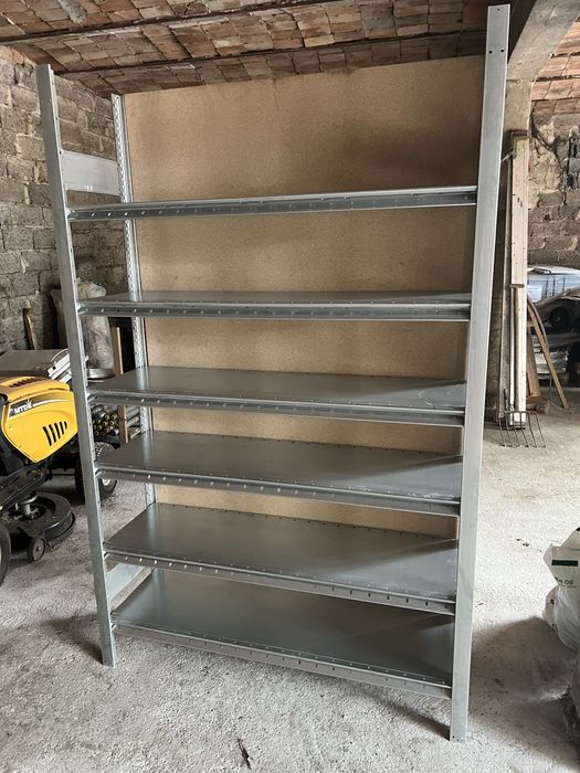 Regaly dexion metalowe solidne warsztowe polki