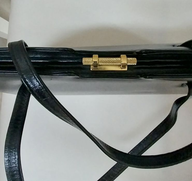 Mala de senhora vintage em couro