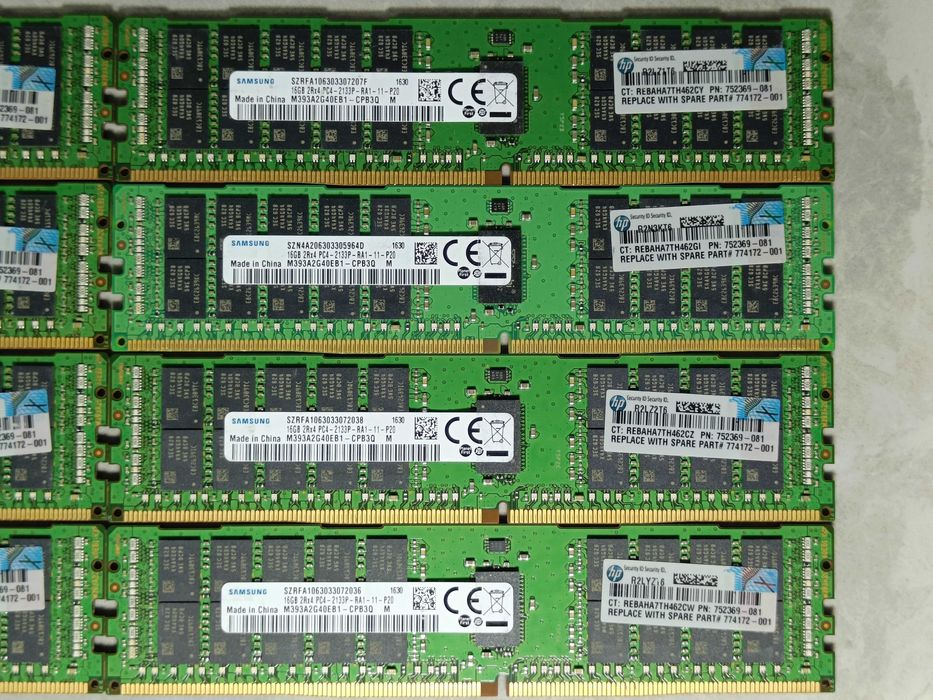 СЕРВЕРНА Оперативна память SAMSUNG DDR4 16GB 2133MHz ECC REG
