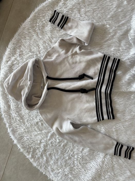 Bluza crop bluza sweterkowa M