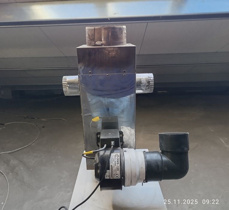 Recuperador de Calor para salamandra