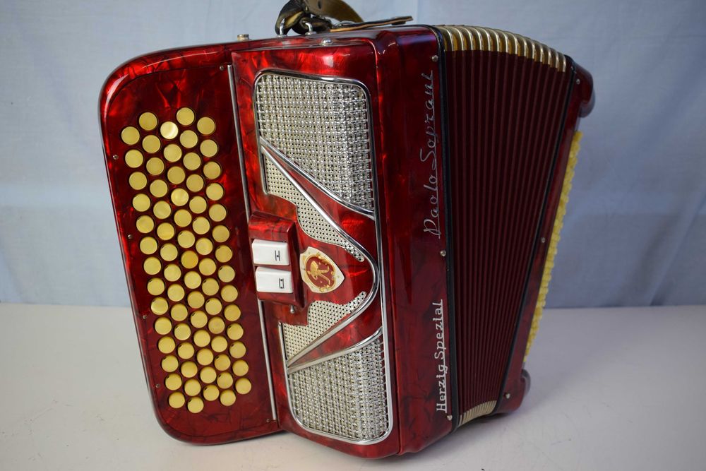 Acordeao Paolo Soprani 2 Voz 80 Baixos,N 103