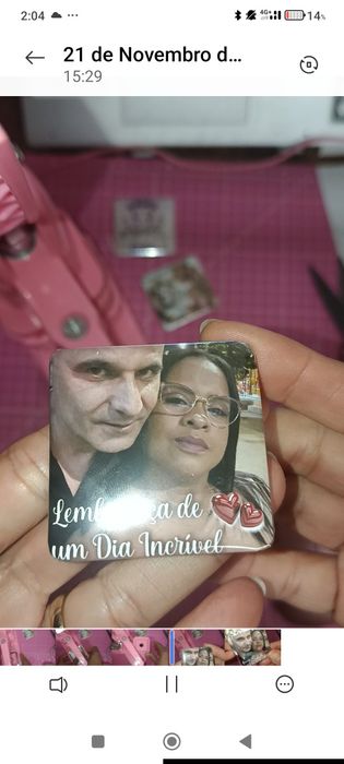 Imãs Magnéticos com Fotos