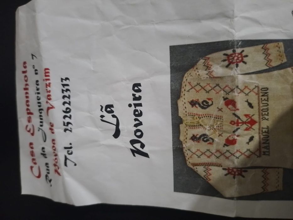 Camisola Poveira feita à mão